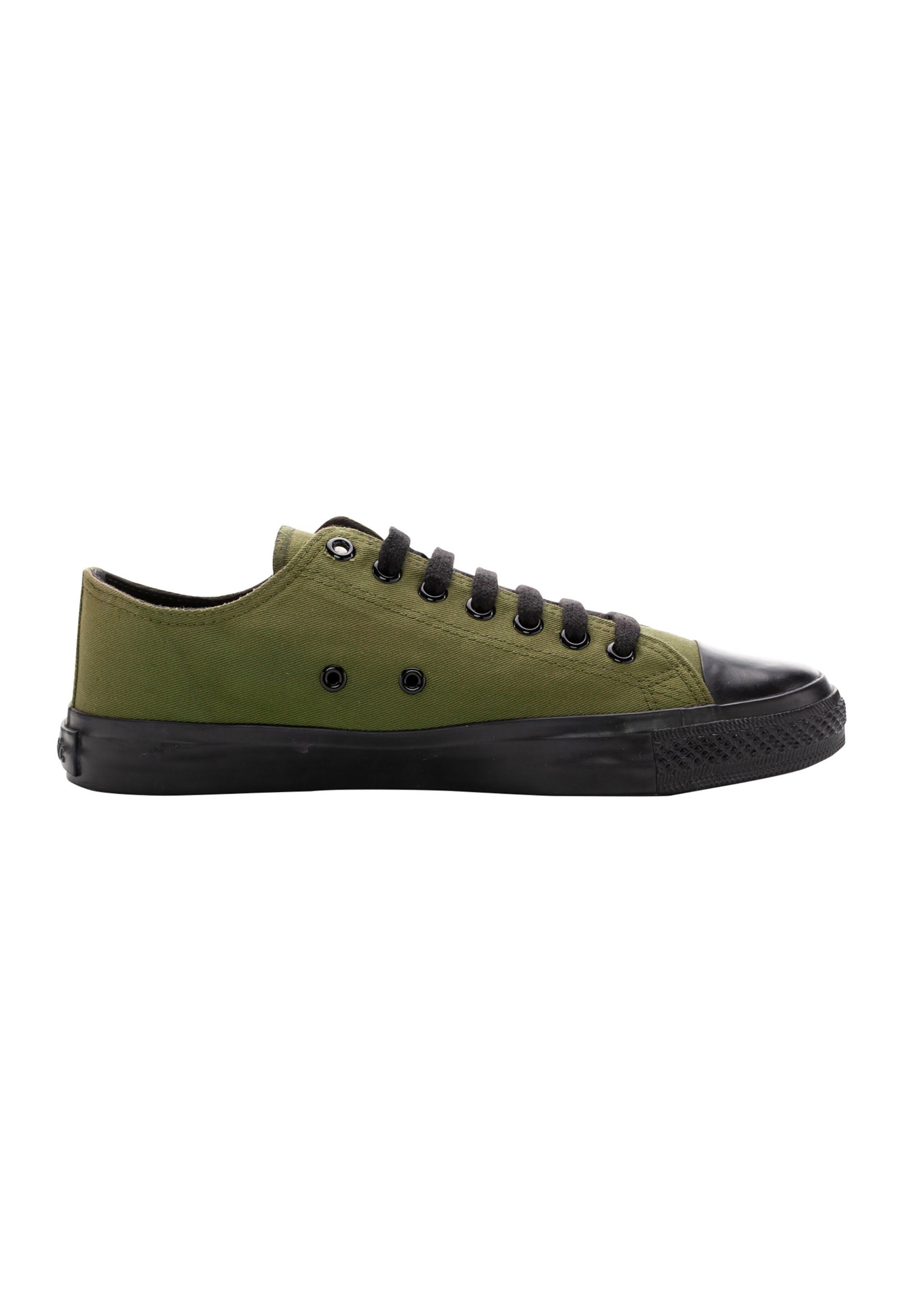 Fairtrade Black green black ETHLETIC Lo Produkt camping jet Cap Cut Sneaker