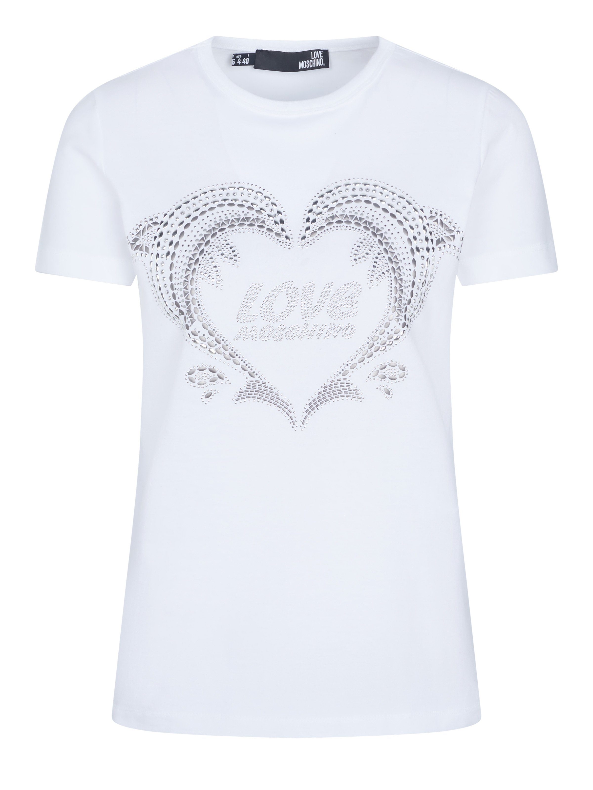 LOVE MOSCHINO Shirttop Love Moschino Top weiss