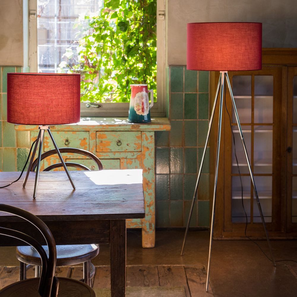 SLV Stehlampe Mix&Match Stehleuchtenfuß Fenda, max. 40 W, chrom