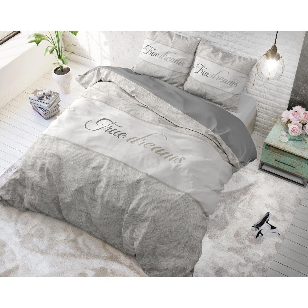 Sitheim-Europe Bettwäsche TRUE DREAMS 2 GRAU- günstig online kaufen