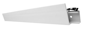 Decosa Zierleiste Decosa Kabelleiste Tine, 19 x 63 mm, Länge: 2 m, Klipsen, Polystyrol (Styropor), 1-St., Stoß- und schlagfest, inkl. 3 Befestigungsklipse