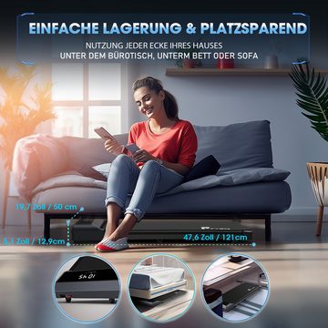 FYSIQ Laufband für Zuhause, Walking Pad unter dem Schreibtisch (1-tlg), Bluetooth-App