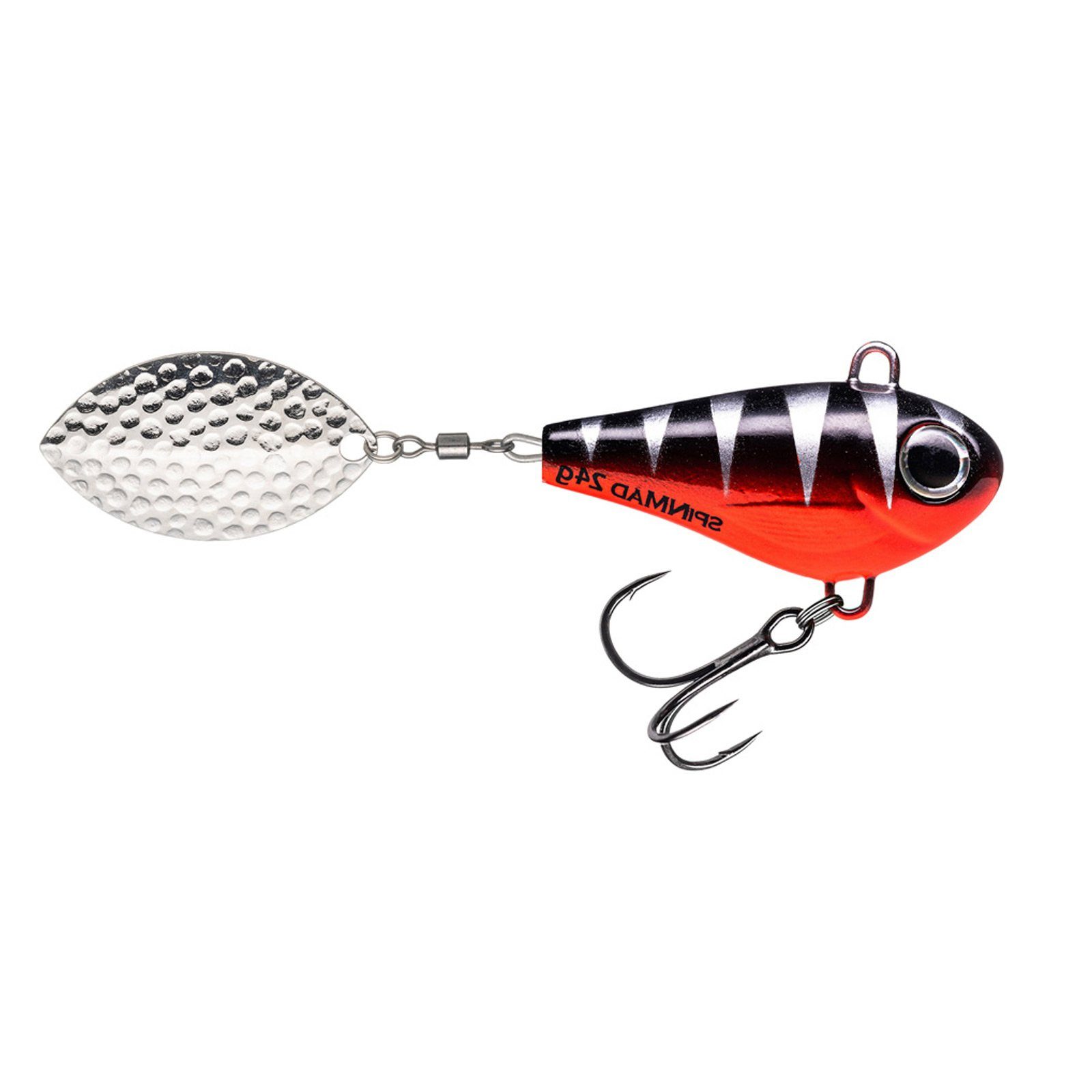 SpinMad Kunstköder, SpinMad Jigmaster Black Perch 24,0g Jig Spinner