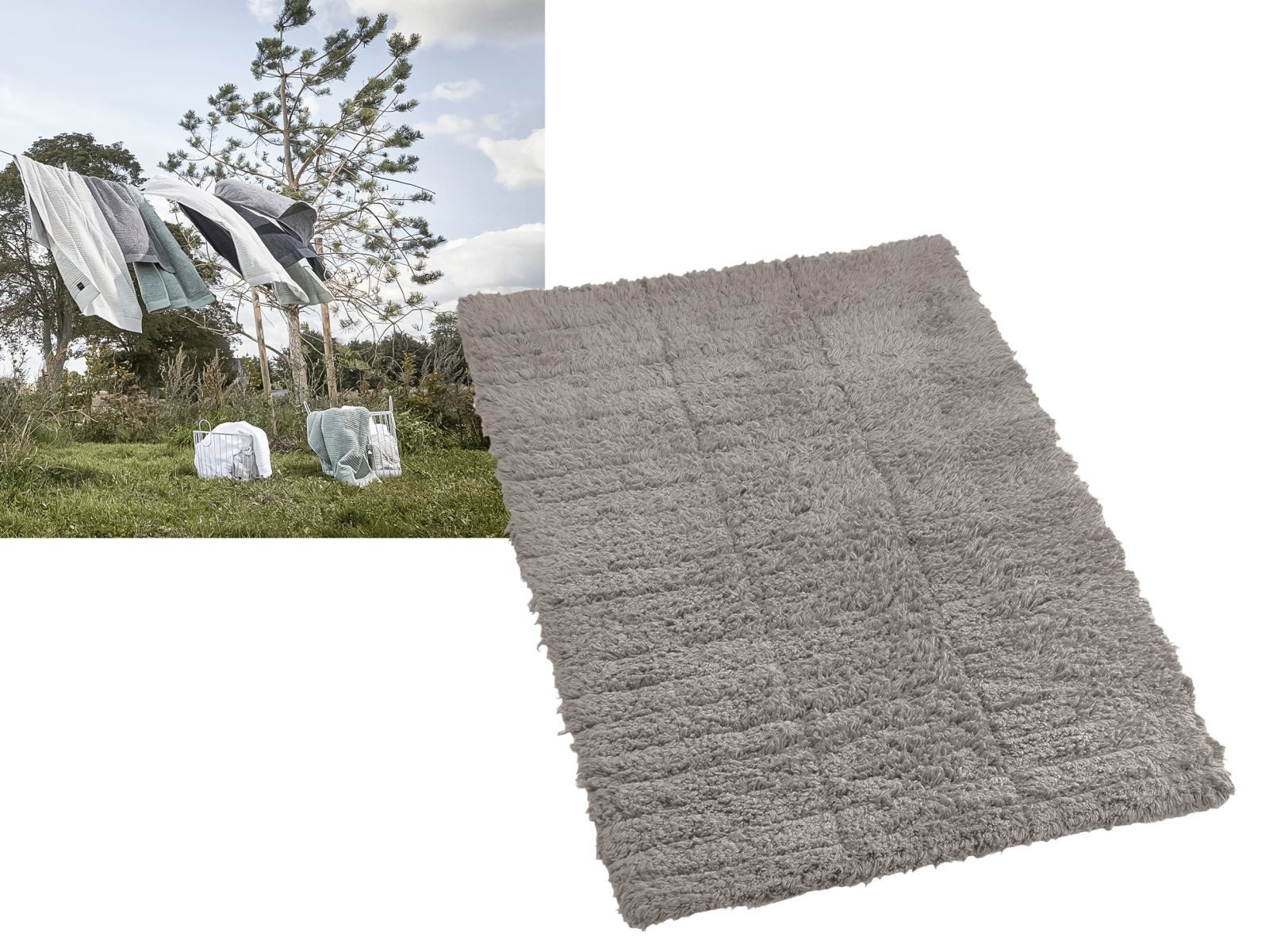 Zone Denmark Badematte TILES, Höhe 10 günstig online kaufen