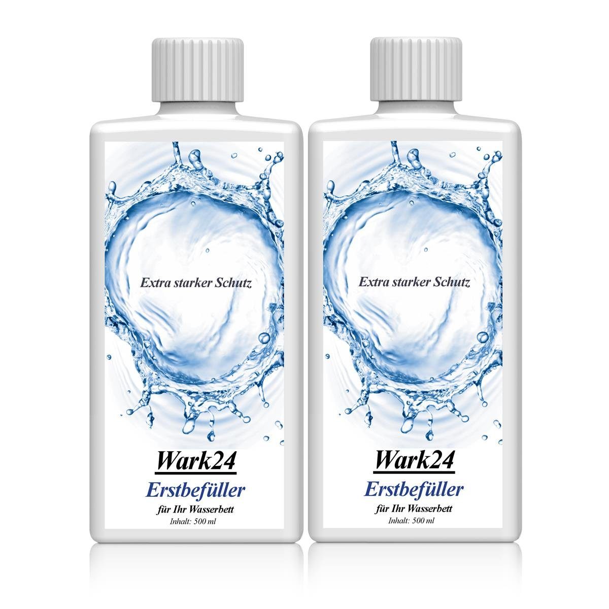 Wark24, Wasserbett Wark24 Erstbefüller für Ihr Wasserbett 500ml - Extra starker Schutz (2