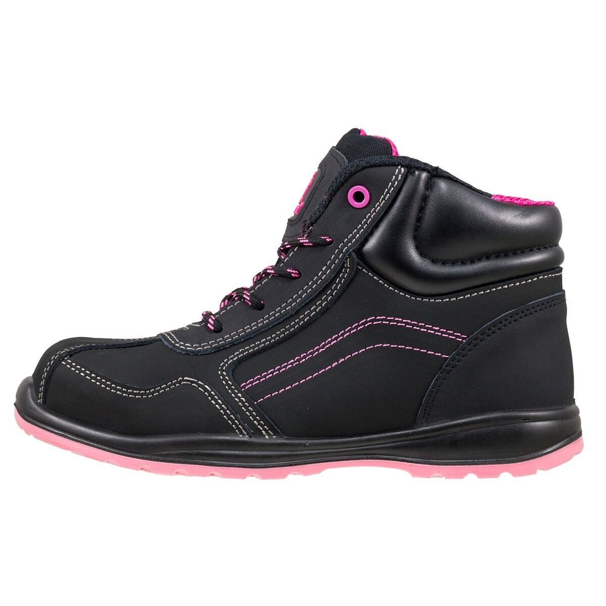 Urgent Damen Arbeitsstiefel Sicherheitsstiefel Schutzschuhe S1 Arbeitsschuh – Bild 5 von 5