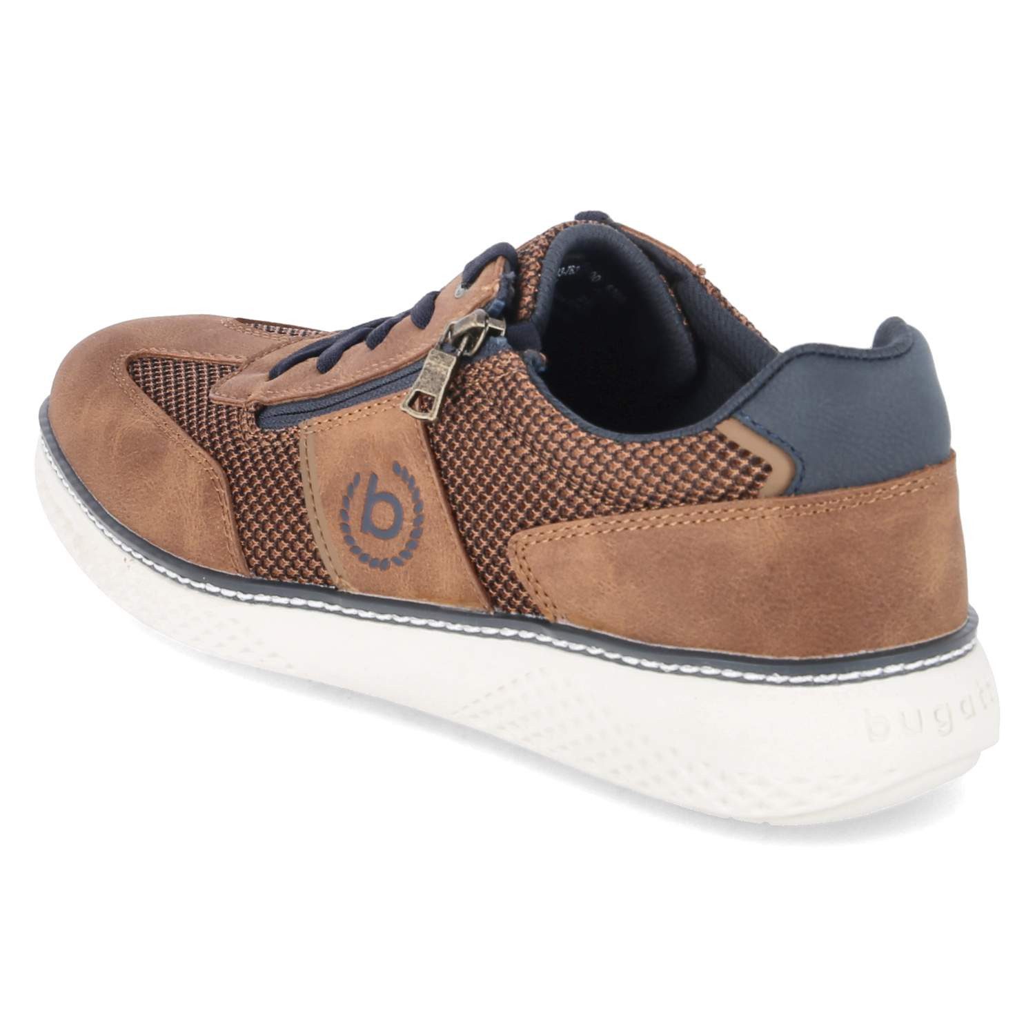 bugatti Bugatti 333763145000-6300 SMU Herren Textil & Synthetik brown Schnürschuh