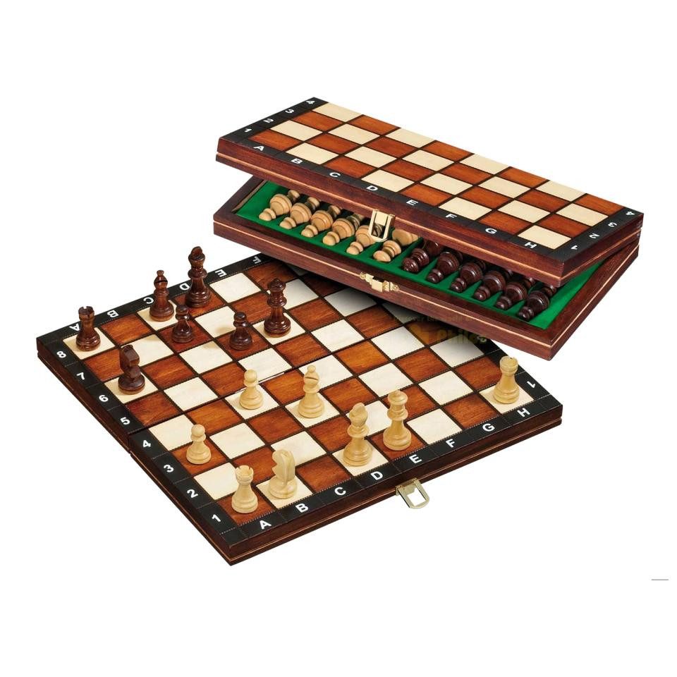 Philos Spiel, Schachspiel - Reiseschach - klein - Breite ca. 27 cm - magnetisch