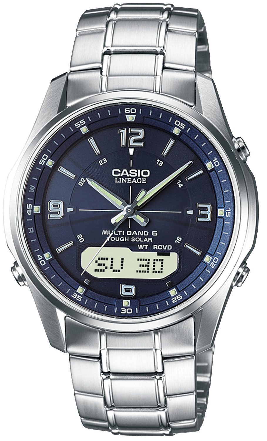 Casio Funk Solaruhr Herren Solar-