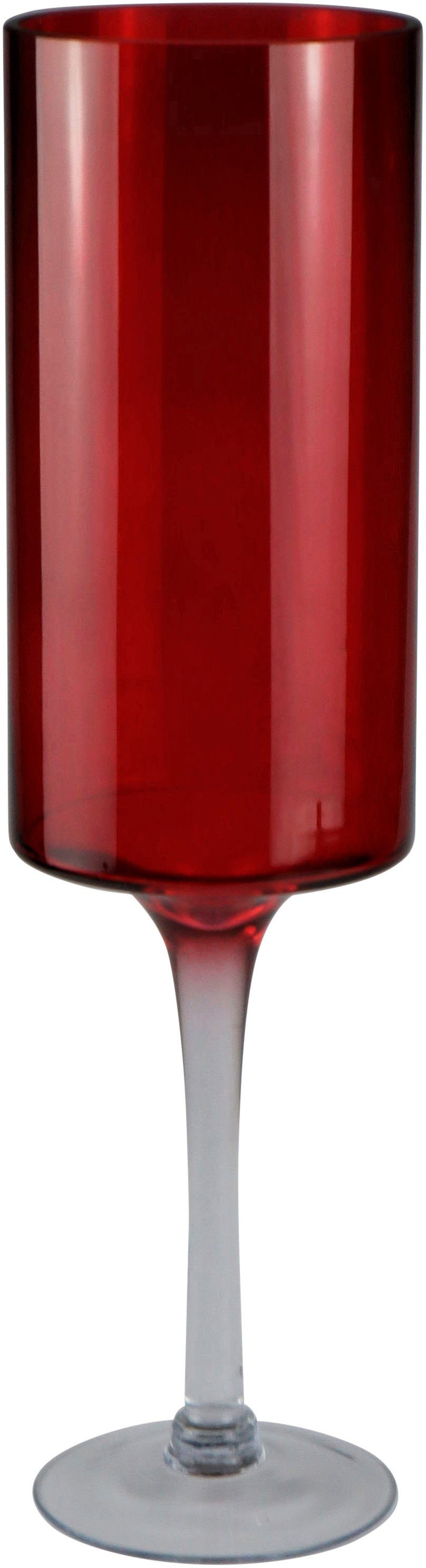 Glas, Kerzenhalter 12 AM (1 cm Ø aus St), Design Windlicht ca. Stumpenkerzenhalter