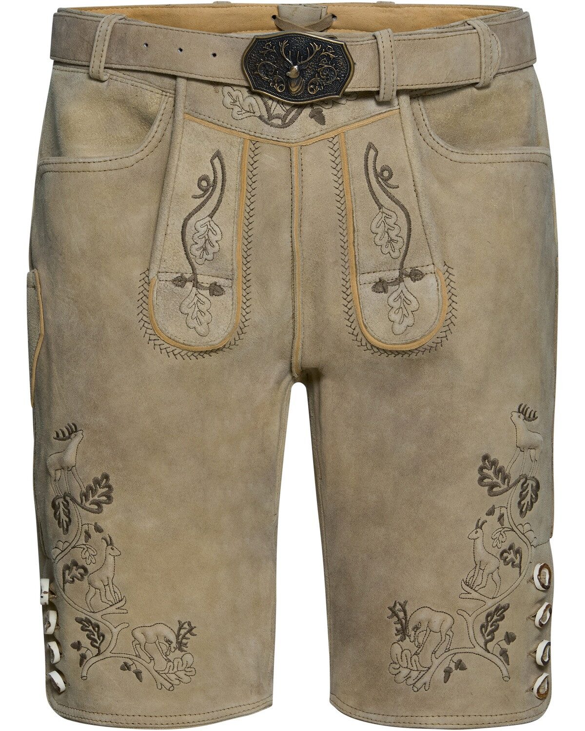 Almsach Trachtenlederhose Kurze Lederhose