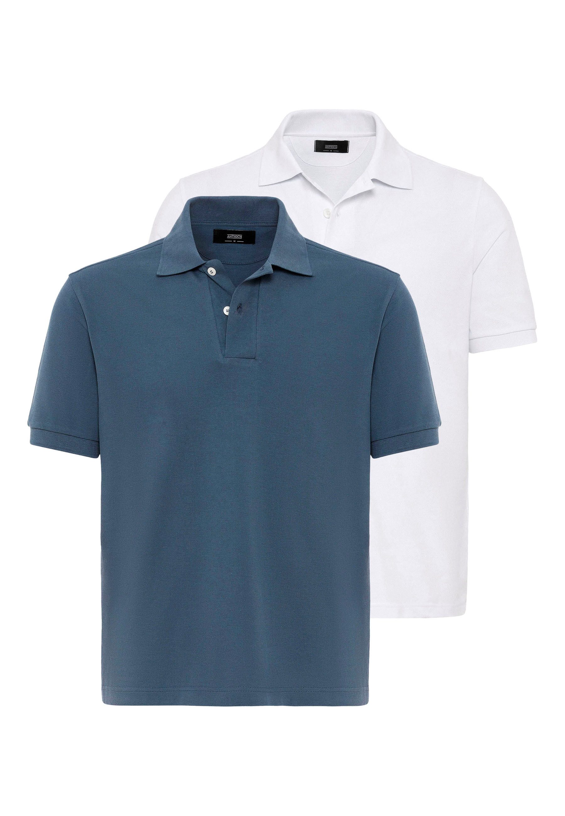 Antioch  T-Shirts & Poloshirts Gianpiero 2 Pack Regular Fit T-Shirt günstig online kaufen