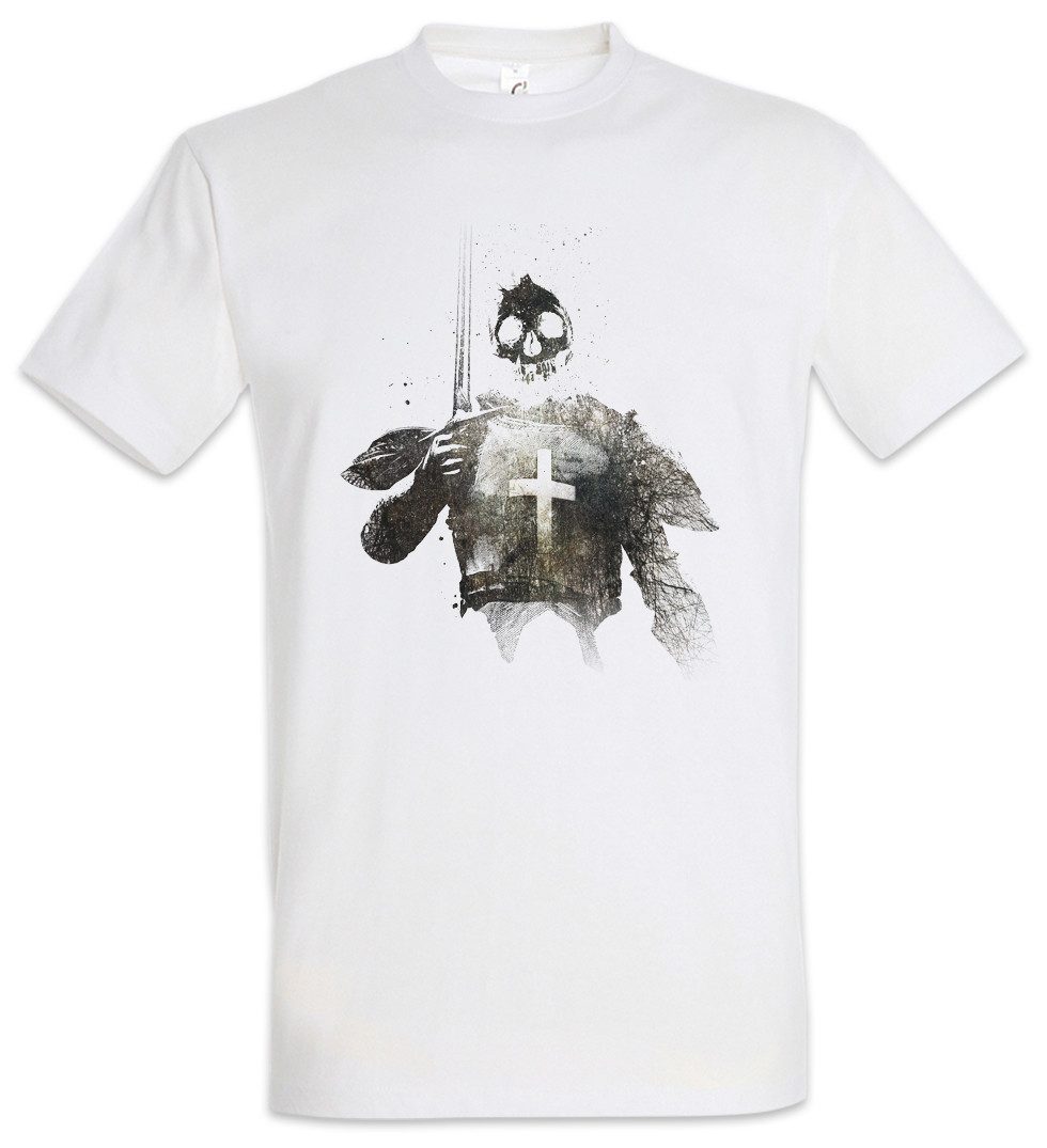 Urban Backwoods Print-Shirt Dead Templar Herren T-Shirt Cross Templerkreuz Knight Ritter Ordo (1-tlg) Orden Crusade Crusader Kreuzritter