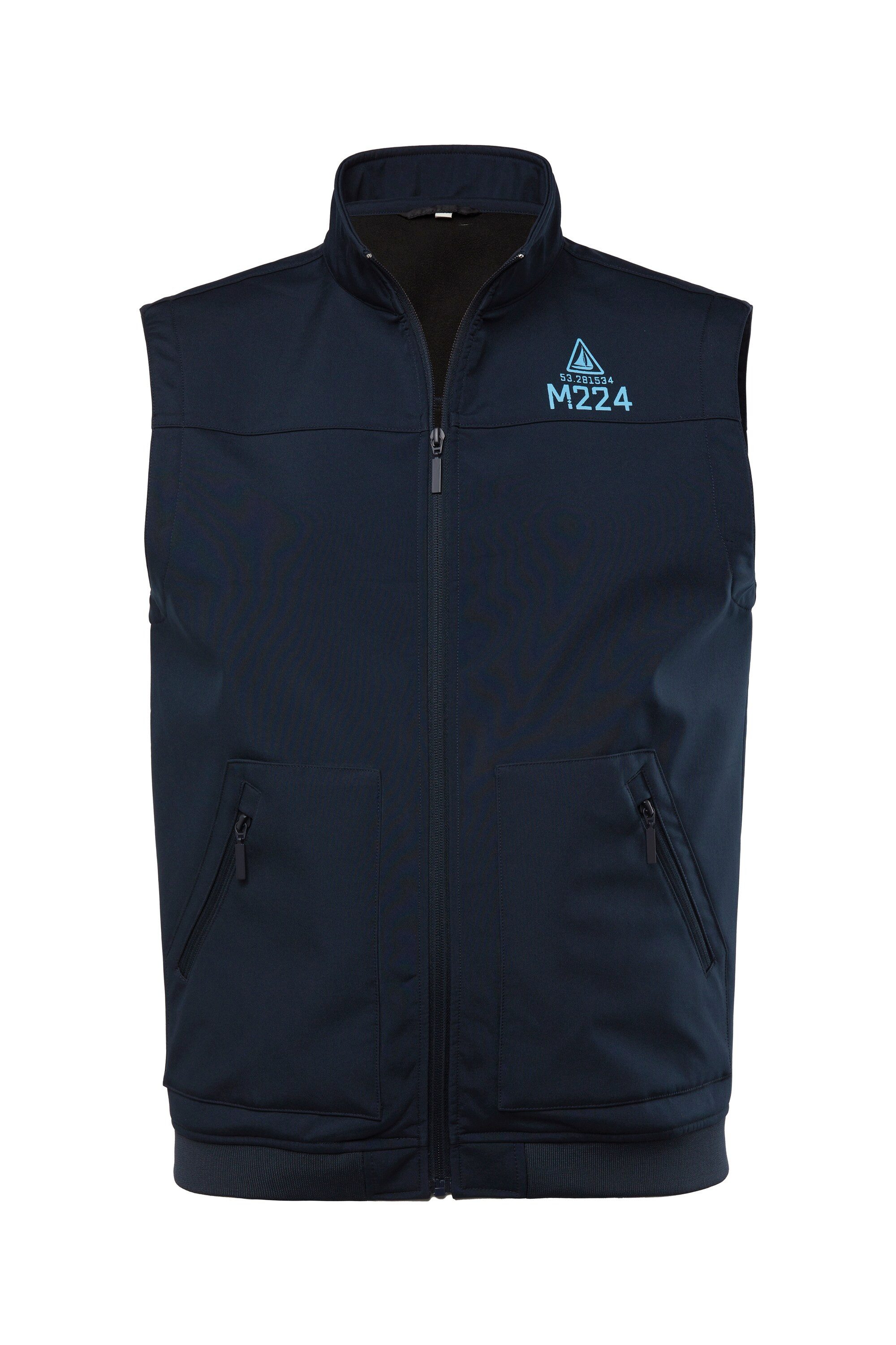 Men Plus Steppweste Men+ Softshell-Weste Stehkragen günstig online kaufen