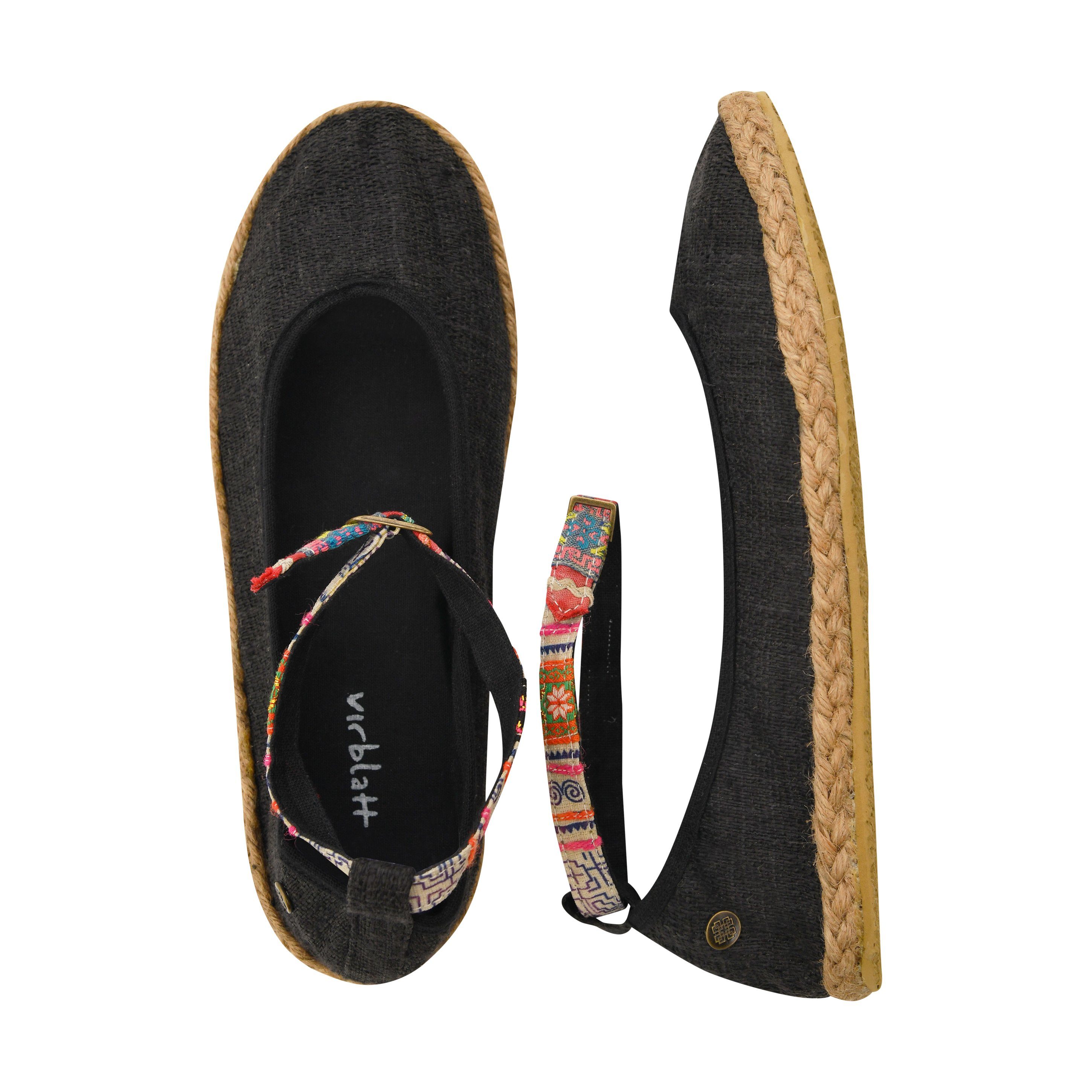 virblatt Espadrilles Damen, Hanf, Freizeitschuhe Sommerschuhe günstig online kaufen