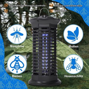 yozhiqu Ultraschall-Tierabwehr Elektrische Insektenvernichter,Insektenfallen,Mückenvernichtungslampen, ungiftig, geruchlos, wirksam bei der Reduzierung fliegender Insekten