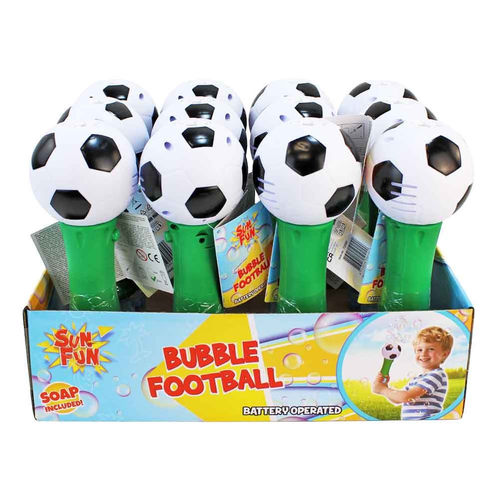 Van Manen Seifenblasenspielzeug Elektrischer Seifenblasenstab Fußball im 12er Display