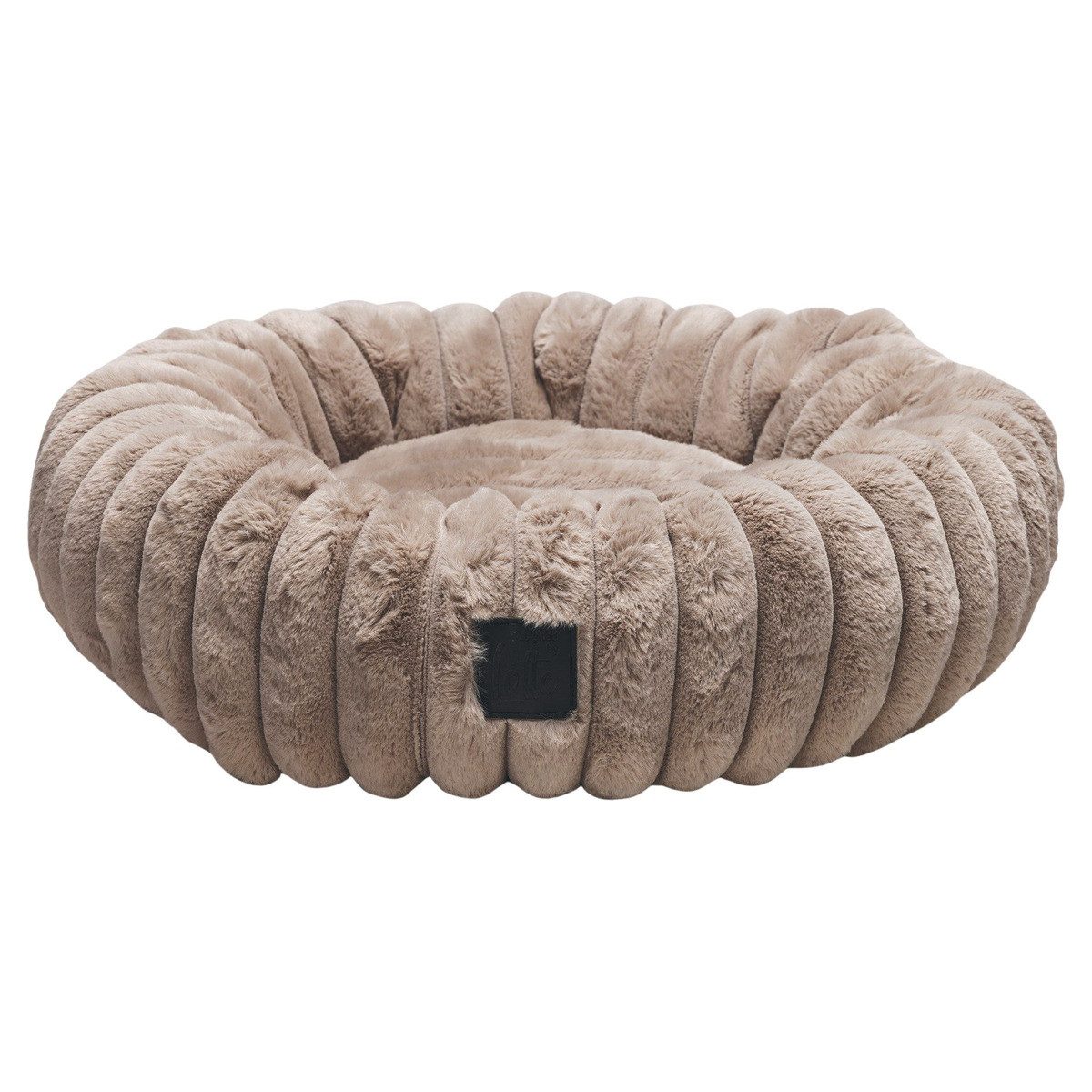 Designed By Lotte Tierbett Katzenbett Reza rund beige günstig online kaufen