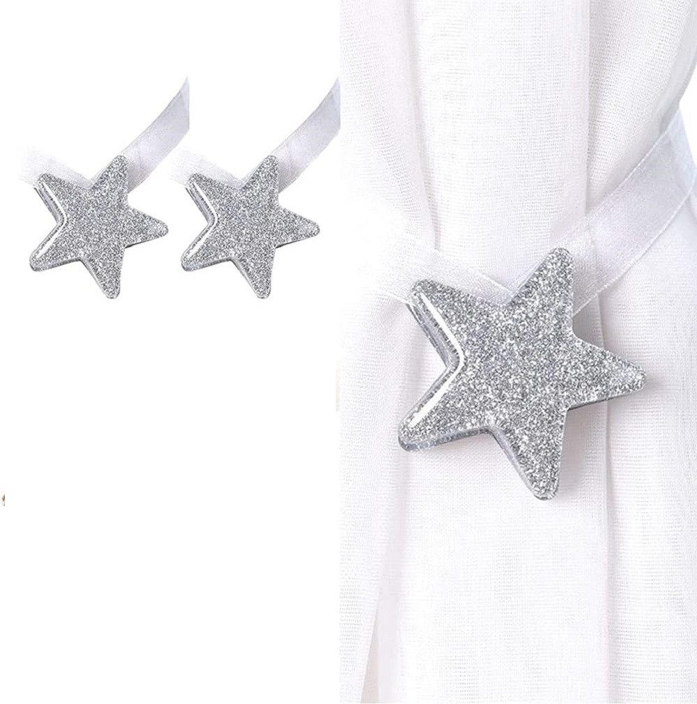 BYSURE Raffhalter, (2-tlg), Magnet Vorhangschnalle, 2 günstig online kaufen