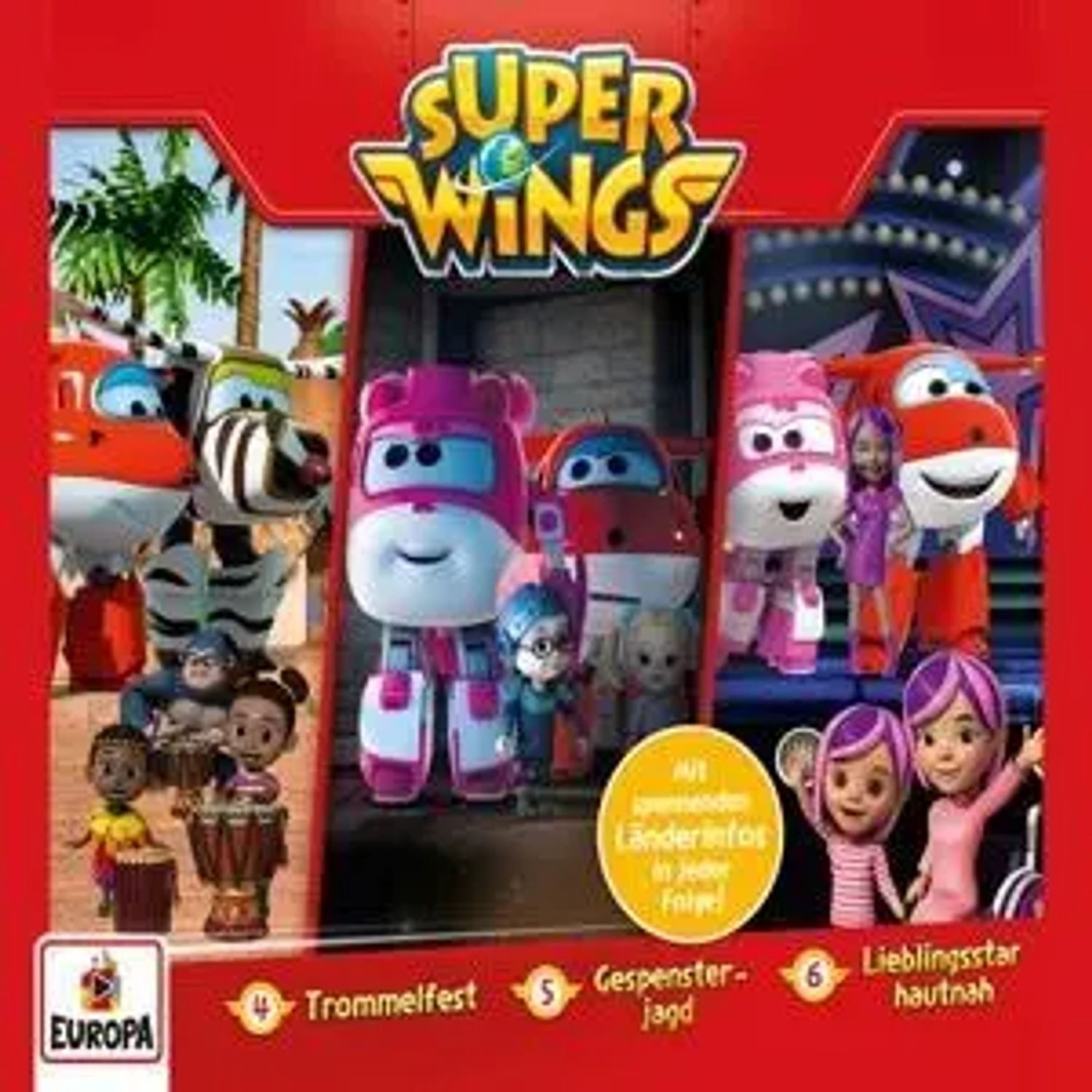 Hörspiel Super Wings - 3er Box 02 (Folgen 4, 5, 6)