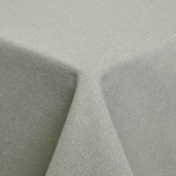 Homescapes Tischdecke Tischdecke aus 100% Baumwolle, 138 x 138 cm, grau (1-tlg)