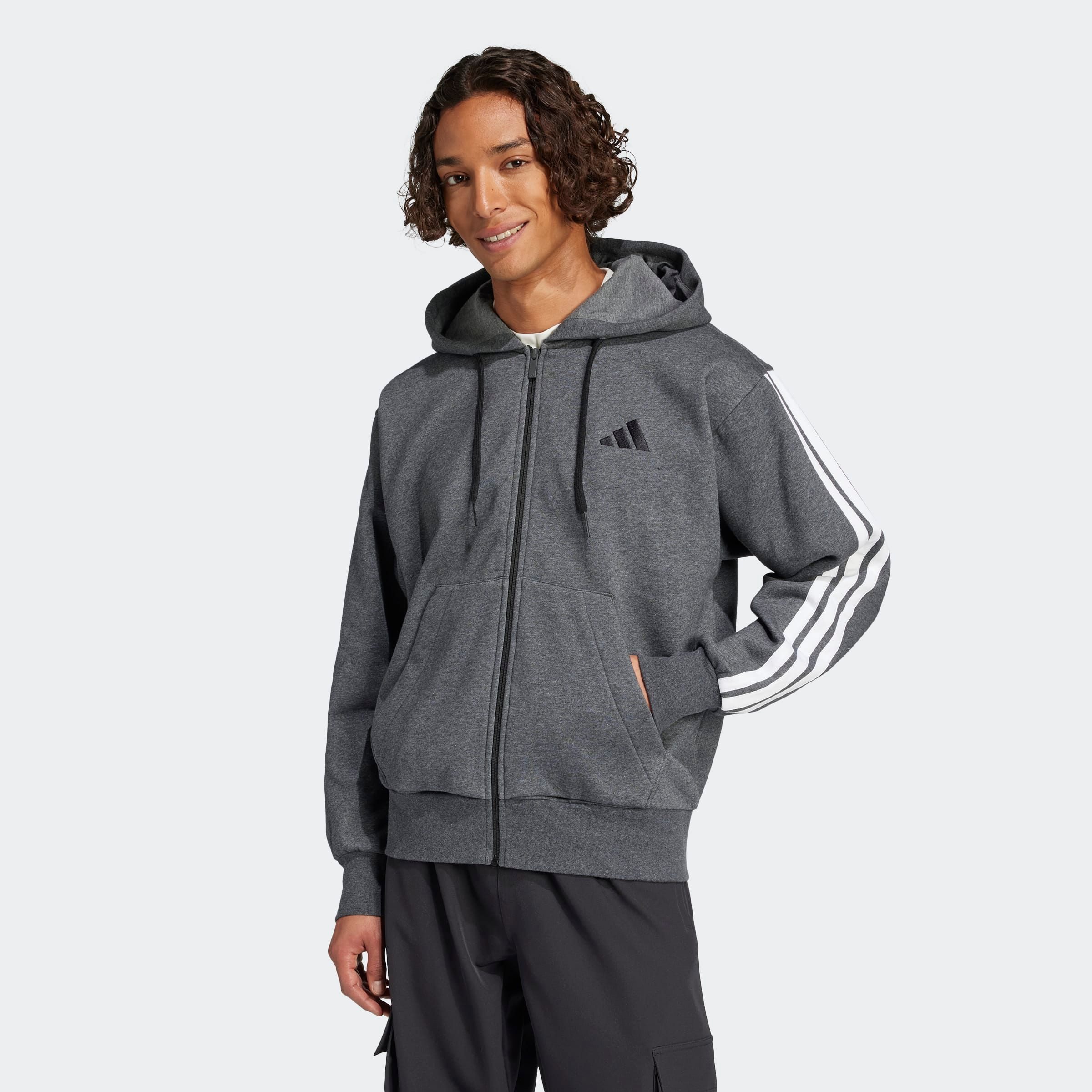 adidas Sportswear Kapuzensweatjacke M 3S FL FZ HD (1-tlg) für Laufen und Sp günstig online kaufen