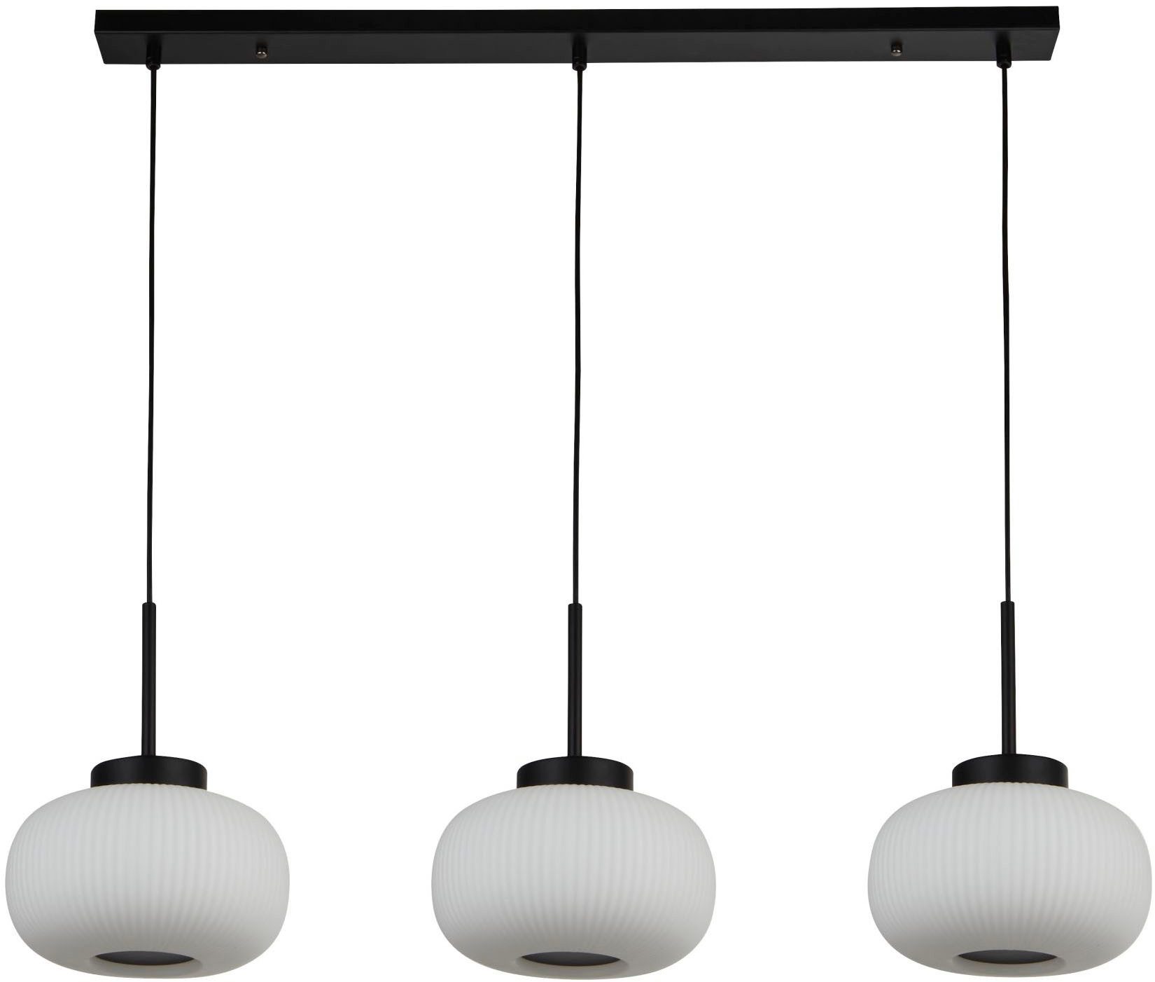 Searchlight Hängeleuchte Hängeleuchte Lumina, 3-flammig, ohne Leuchtmittel, Opalglas-Optik