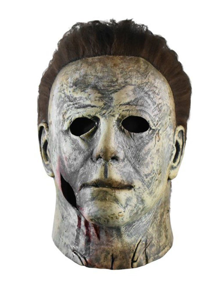Trick or Treat Verkleidungsmaske Blutiger Michael Myers (2018), Lizenzierte Maske aus dem elften Teil der 'Halloween'-Filmreihe