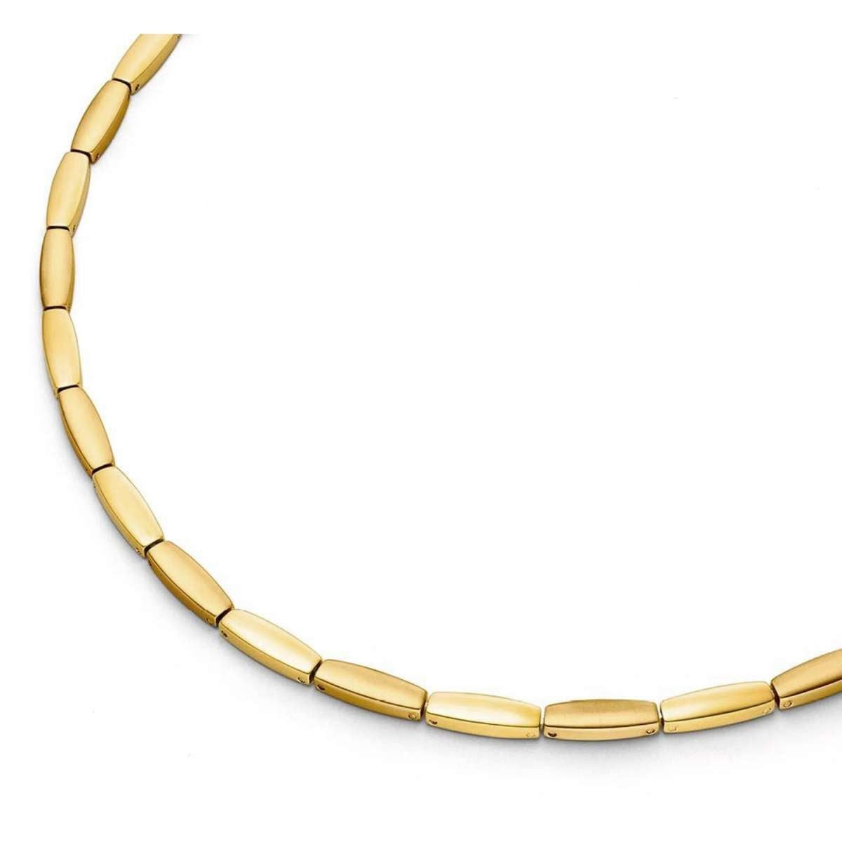 Boccia Collier 08082-03, für Damen-Kette Titan Goldfarben