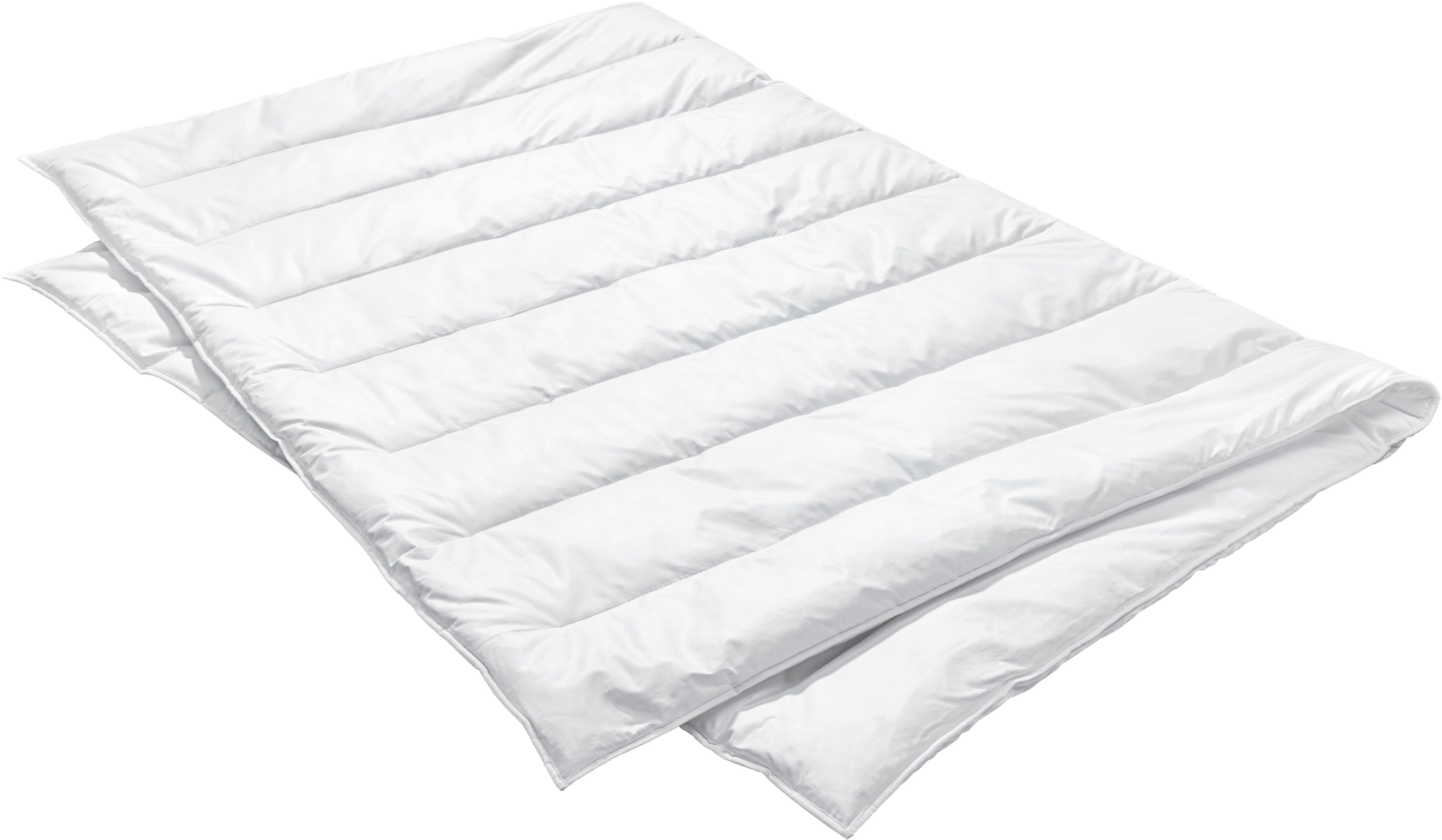 Centa-Star Kunstfaserbettdecke Aqua Aktiv, Bezug: 100% Baumwolle, besonders atmungsaktiv und feuchtigkeitsregulierend