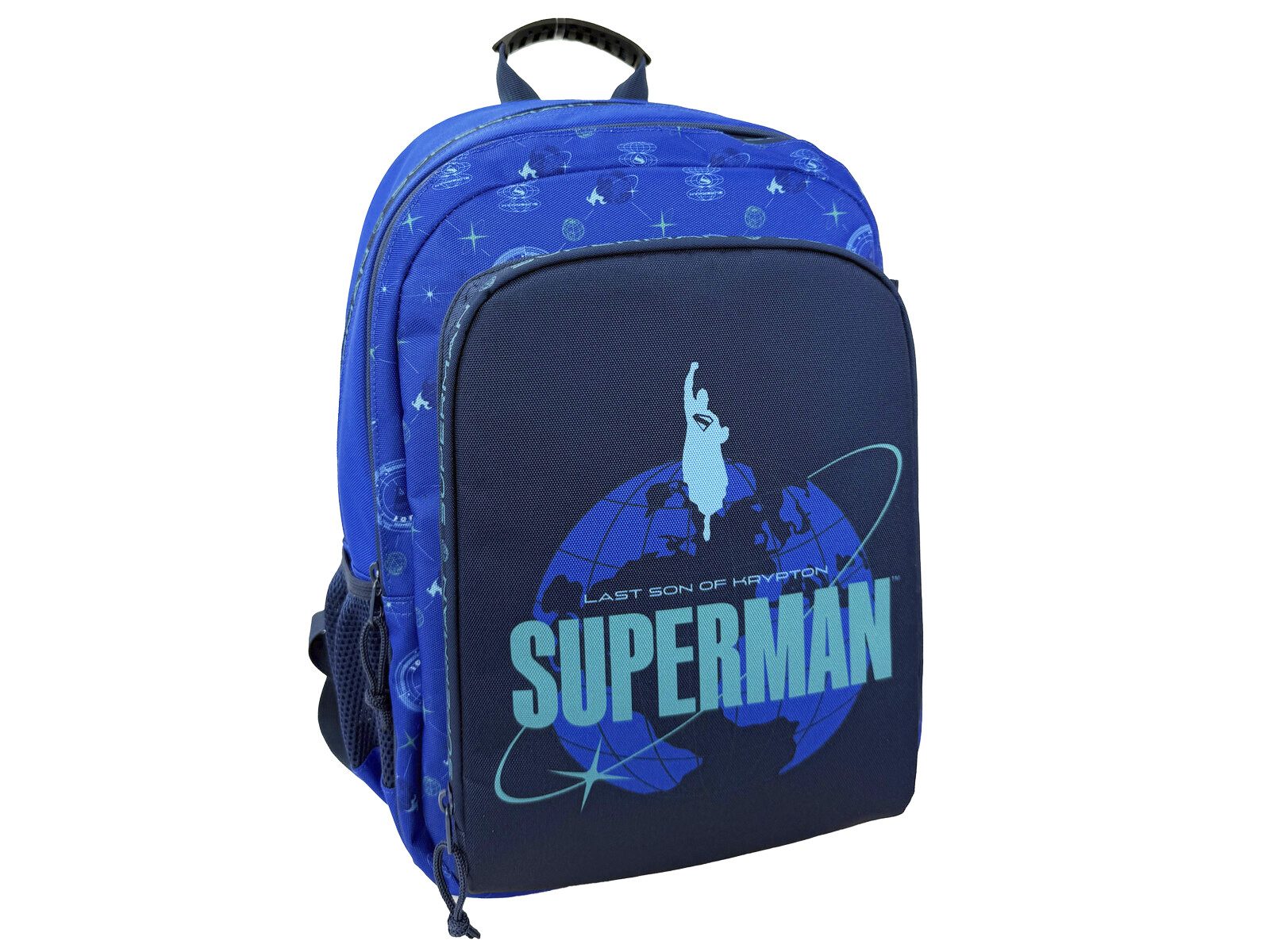 Superman Kinderrucksack Rucksack 43 cm Schulrucksack Trolley geeignet Freizeit Sport Blue