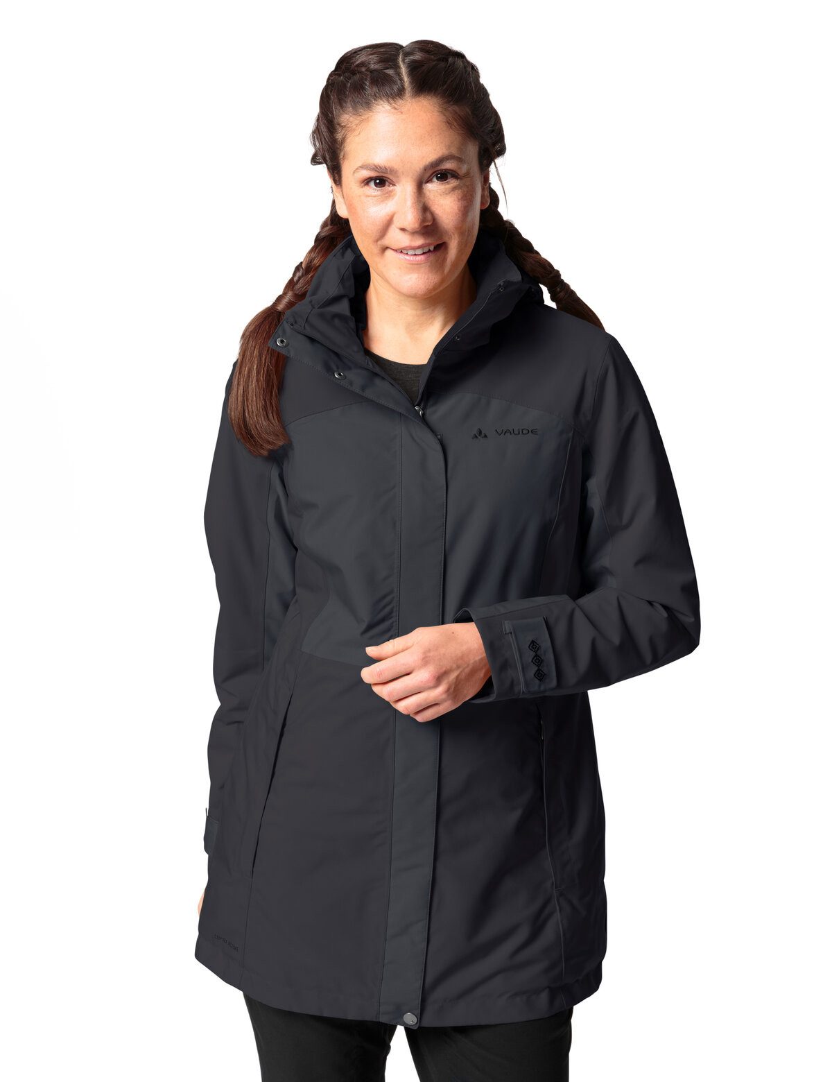 VAUDE Wintermantel Women's SKOMER Winter Parka II CS Winterparka Outdoormantel Wasserdichter, wattierter Damen Winterparka