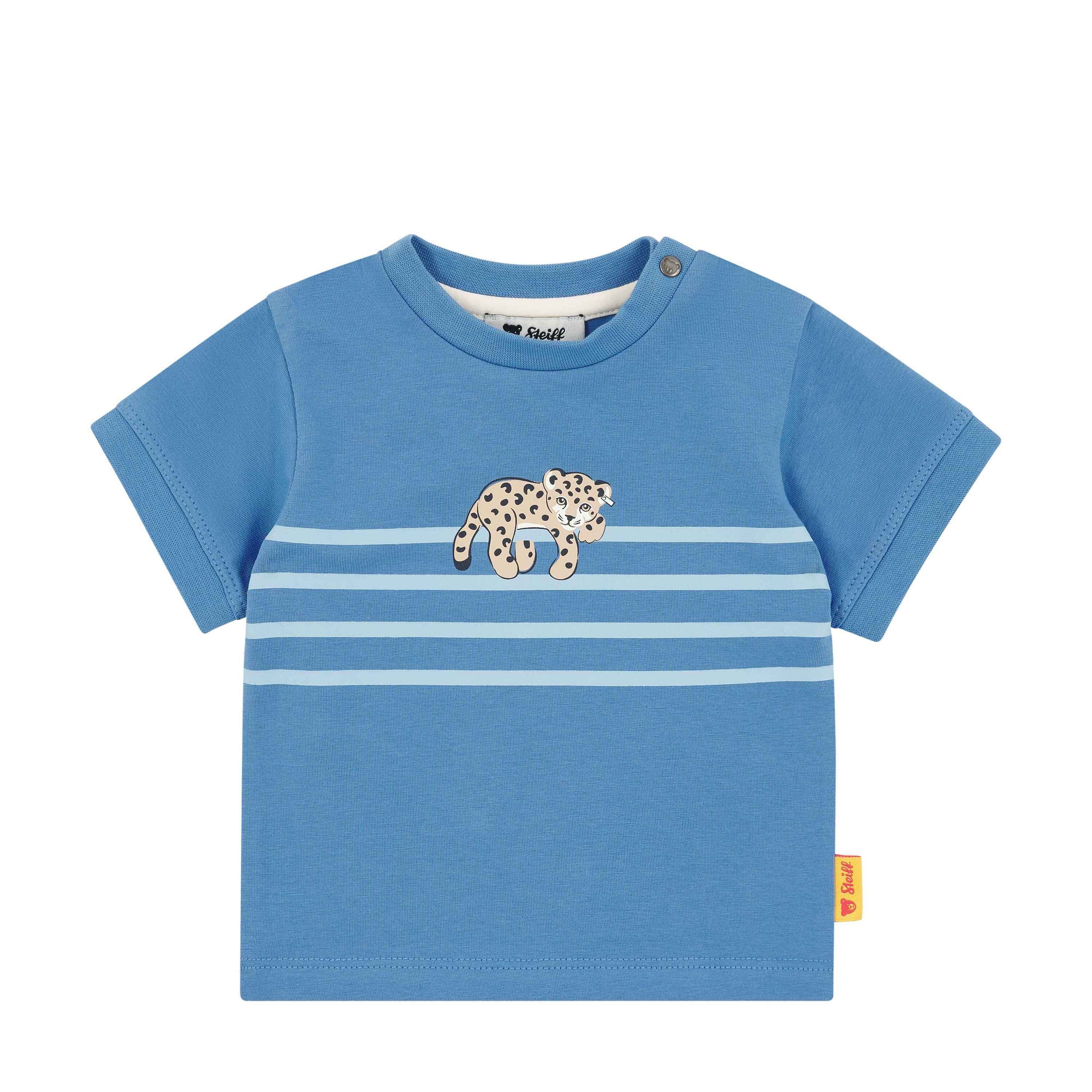 Steiff T-Shirt T-Shirt kurzarm Leo Club