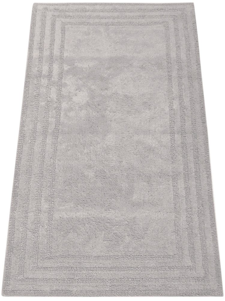 my home Badematte »Inga, Rahmen, Badvorleger, Badezimmer Teppich«, beidseit günstig online kaufen