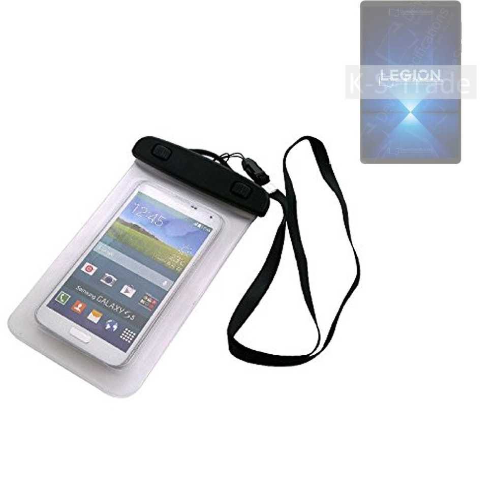 K-S-Trade Handyhülle für Lenovo Legion Y700 2025, Schutz Hülle Handy Hülle Beach Bag wasserdicht 16cm x 10cm