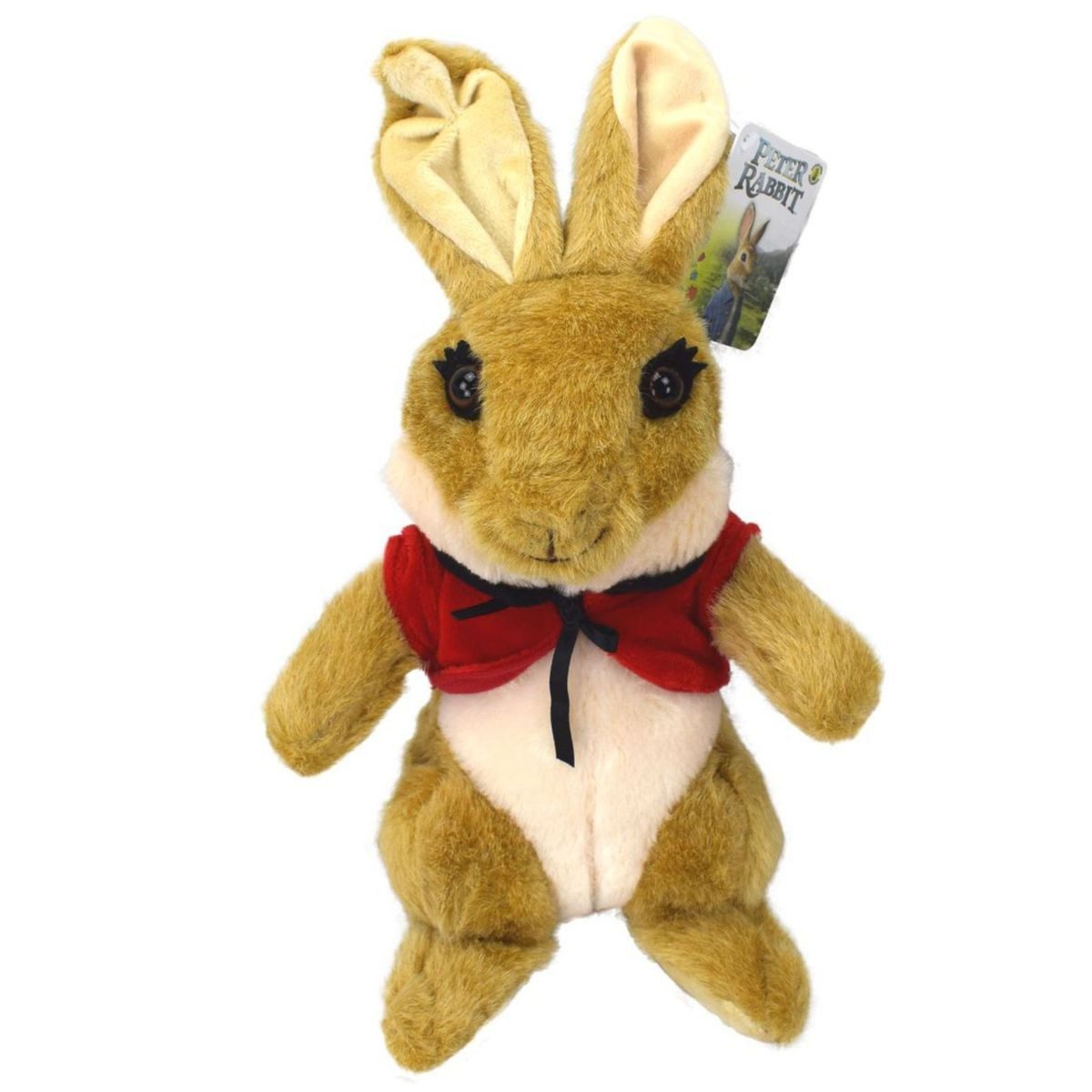 Kuscheltier Peter Hase Lotta Weißfell Plüschfigur ca. 35 cm, langes Plüschmaterial