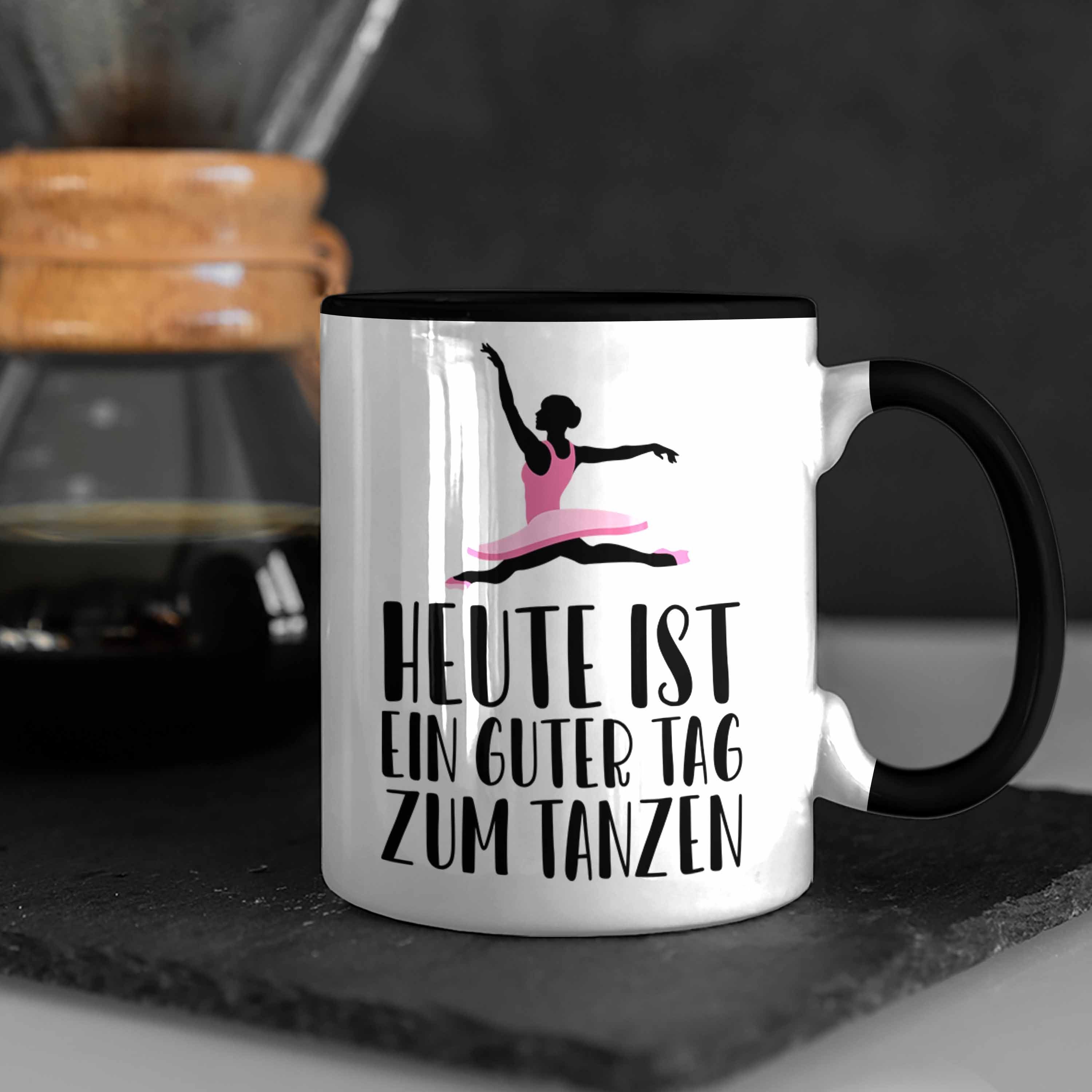 Trendation Tasse Trendation Geschenkideen Schwarz Mädchen - Tanz-Lehrer Spruch Frau Kinder Tasse Tanzen Tänzerin Lehrerin Geschenk