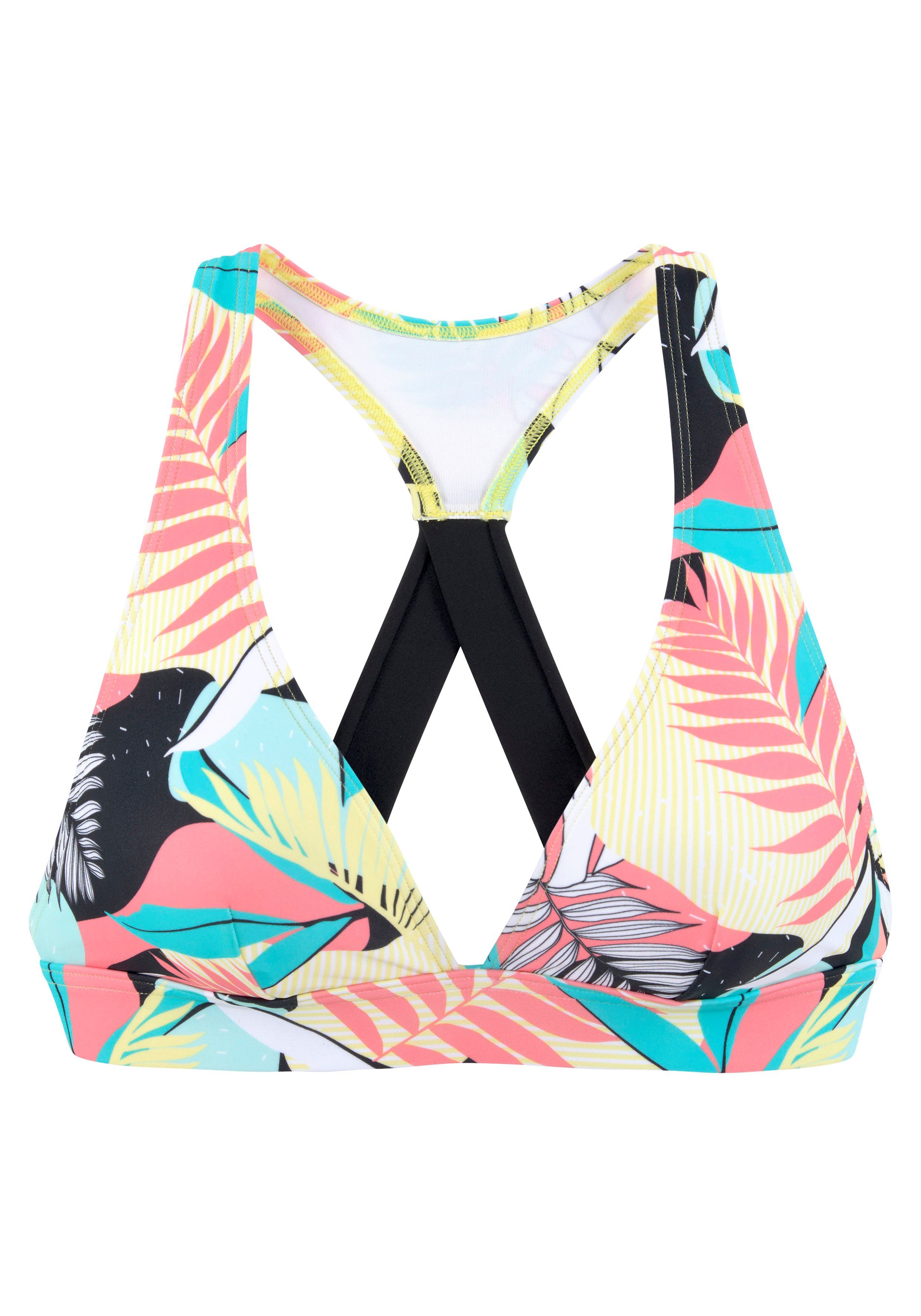 LASCANA ACTIVE Triangel-Bikini-Top Layne, mit Racerback günstig online kaufen