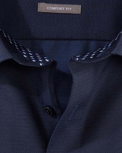 comfort Luxor OLYMP fit nachtblau Businesshemd