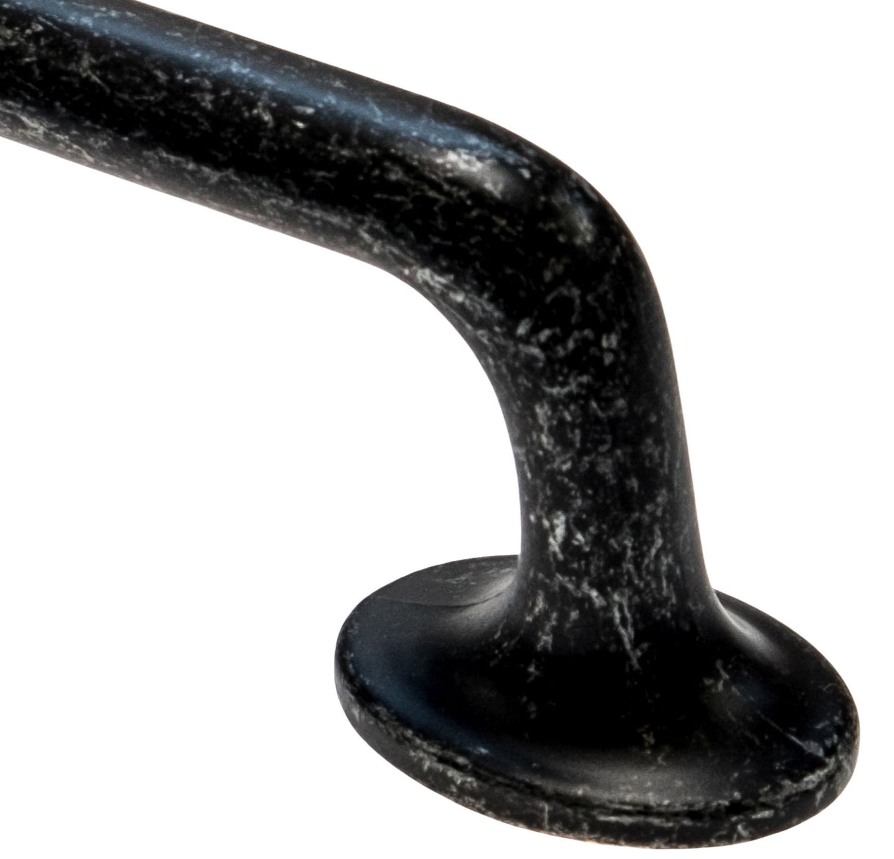 livingpoint24 Möbelgriff Möbelgriff BA 128mm Küchengriff Metall massiv Schwarz antik Vintage (1-St., 19), Vintage – Bild 3 von 4