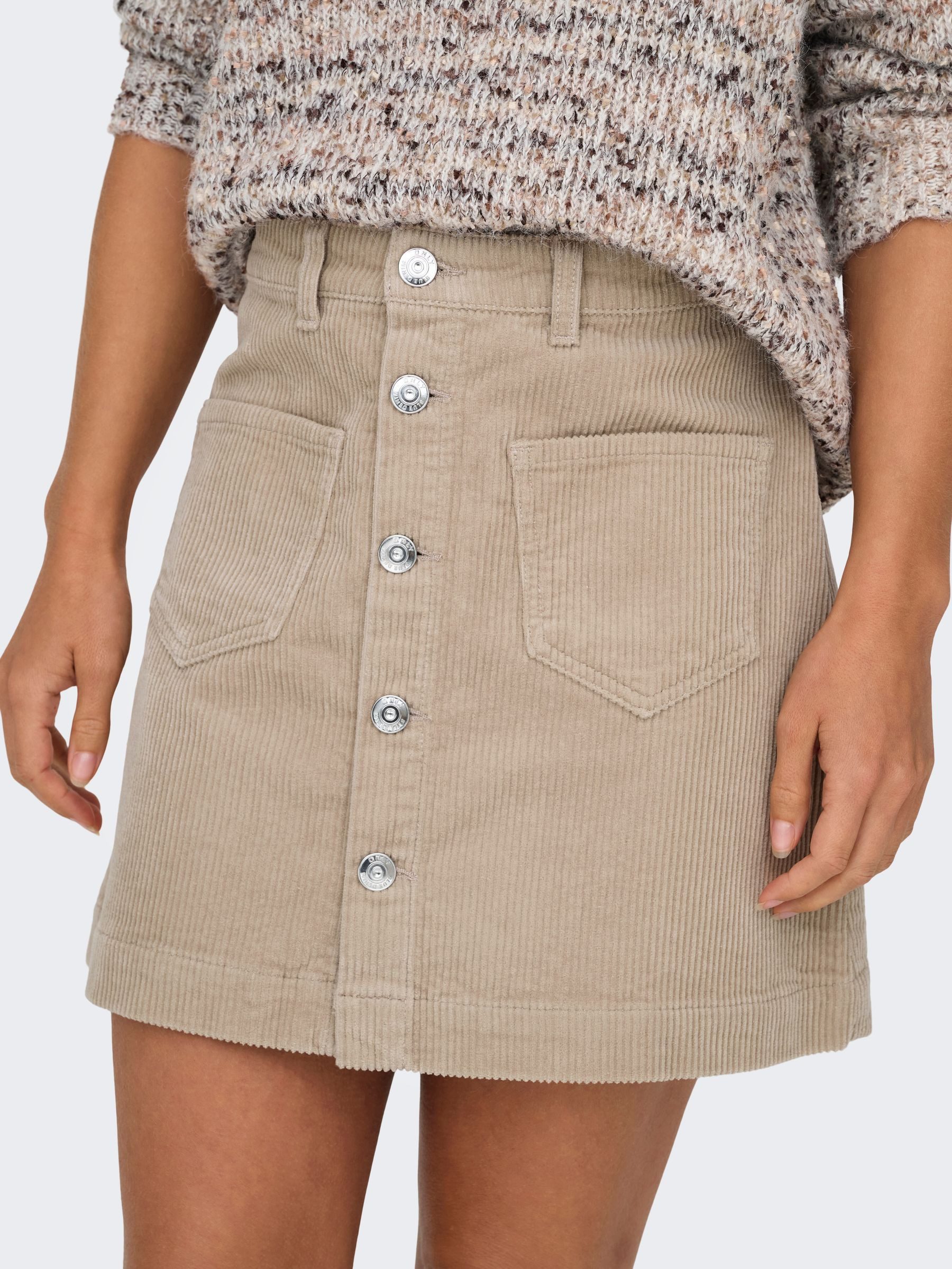 ONLY Sommerrock ONLAMAZING HW CORD SKIRT günstig online kaufen