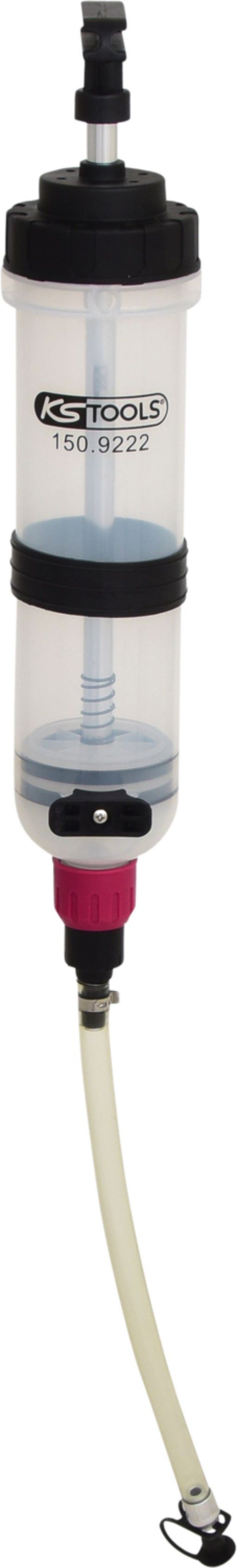 KS Tools Handpumpe KS Tools 150.9222 Absaug- und Füllhandpumpe, 1,5l