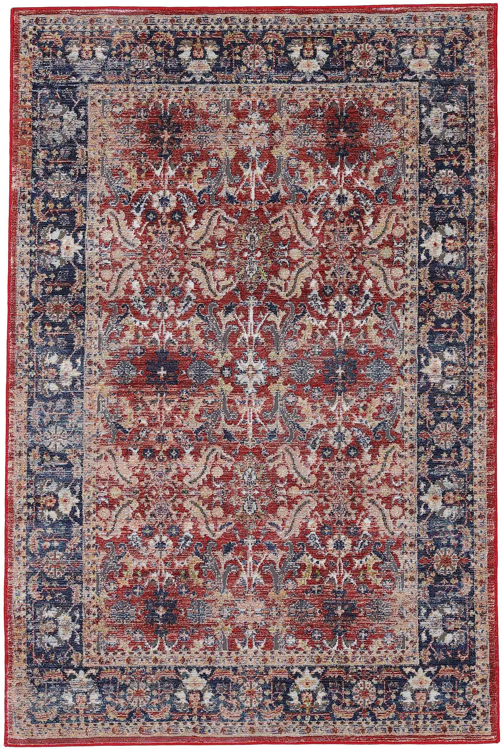 carpetfine Teppich »Vintage Marin«, rechteckig, 8 mm Höhe, Orient Vintage L günstig online kaufen