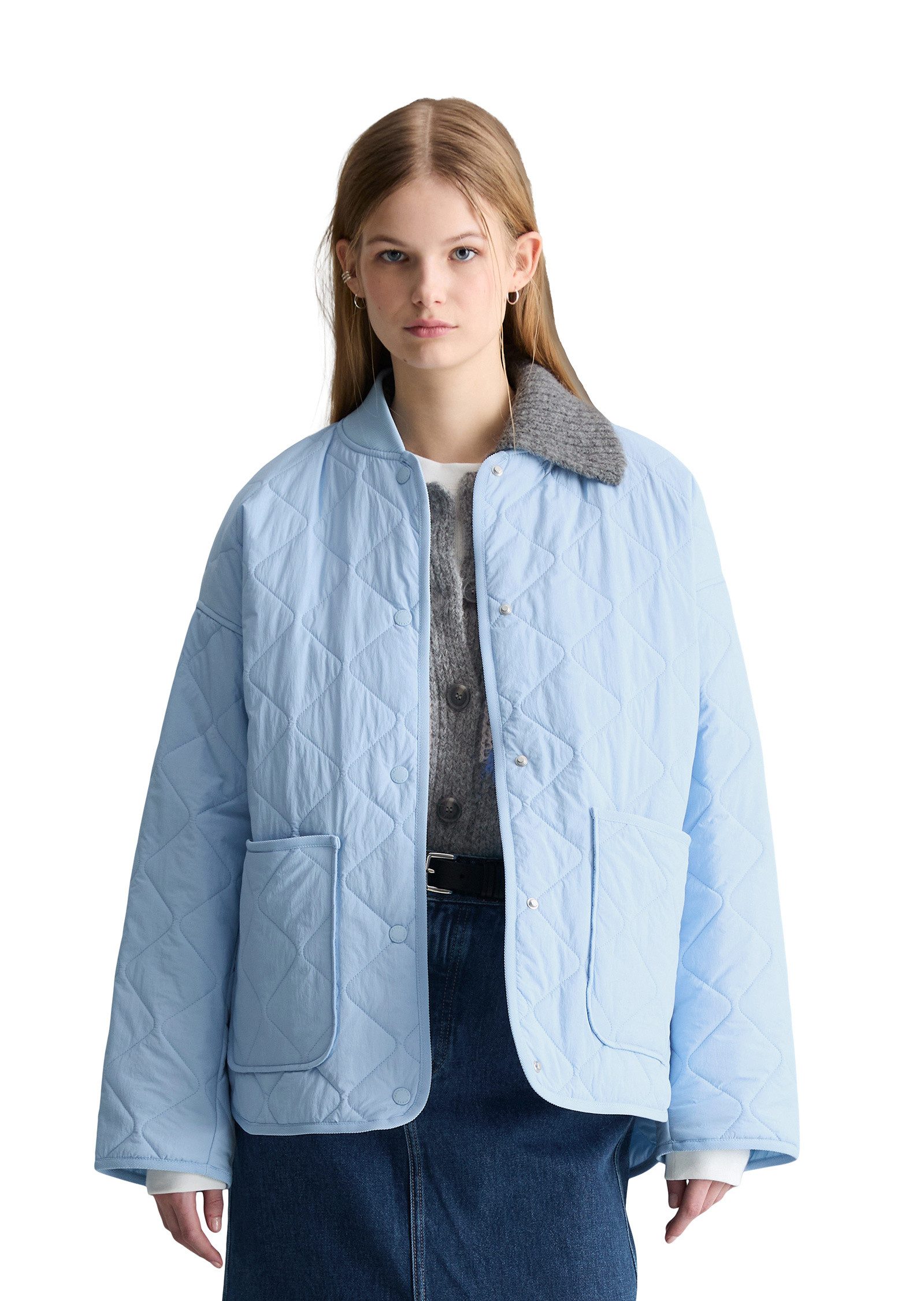 Marc O'Polo DENIM Outdoorjacke aus recyceltem Nylon