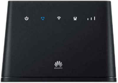 Huawei B311-221 LTE 4G WLAN Router 2 Cat4 150 Mbit/s WiFi 300Mbps - Schwarz WLAN-Router