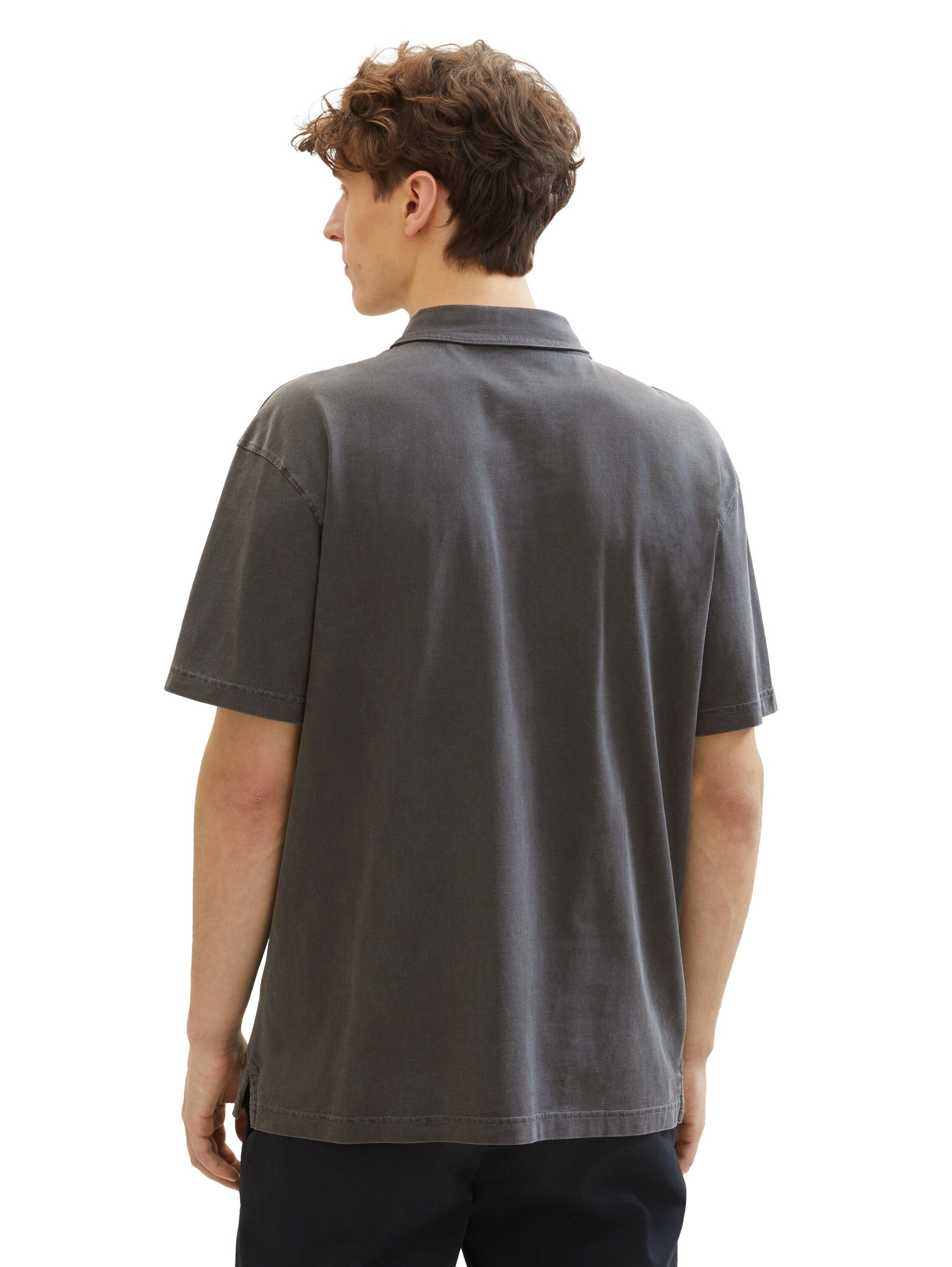 TOM TAILOR Denim Poloshirt mit halber günstig online kaufen