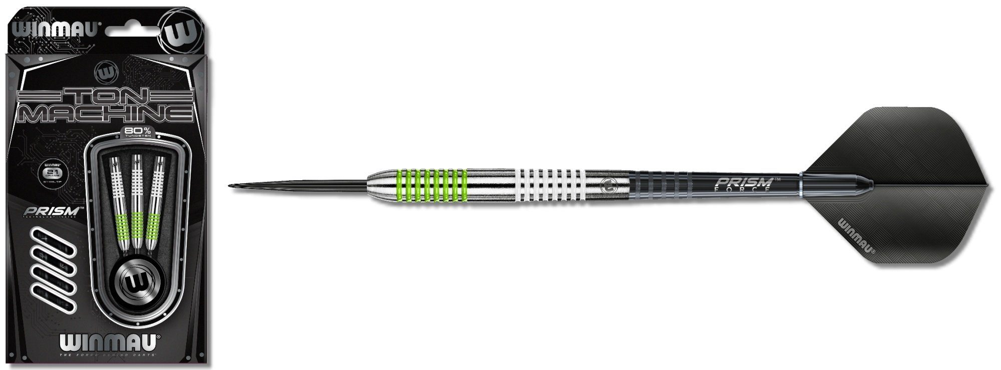 Winmau Dartpfeil Winmau Ton 25 21 und g Steeldart g 23 Machine 1082 g