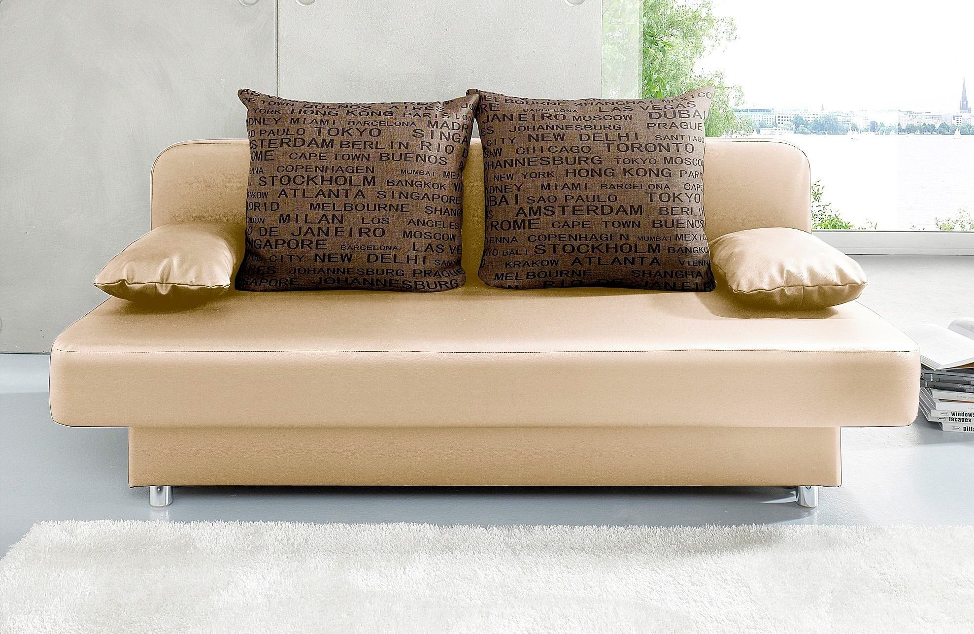 COLLECTION AB Schlafsofa Ulla inkl. Bettfunktion günstig online kaufen