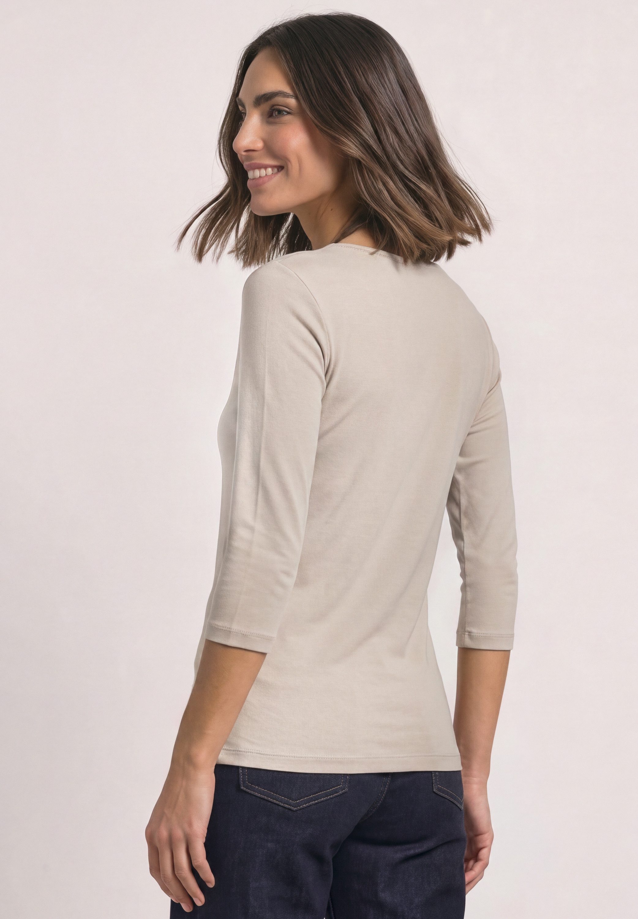 STREET ONE 3/4-Arm-Shirt mit Rundhalsausschnitt – Bild 2 von 5