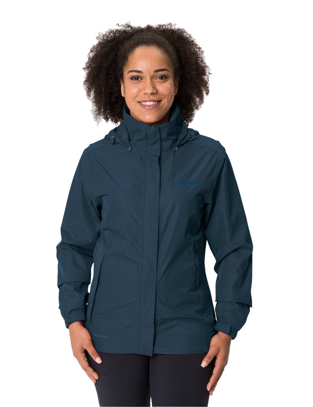 VAUDE Outdoorjacke Women's Escape Light (1-St) Jacket dark kompensiert sea Klimaneutral